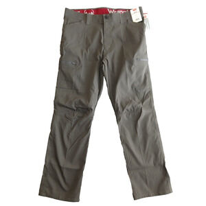 Wrangler Gray Chinos Straight Leg Durable